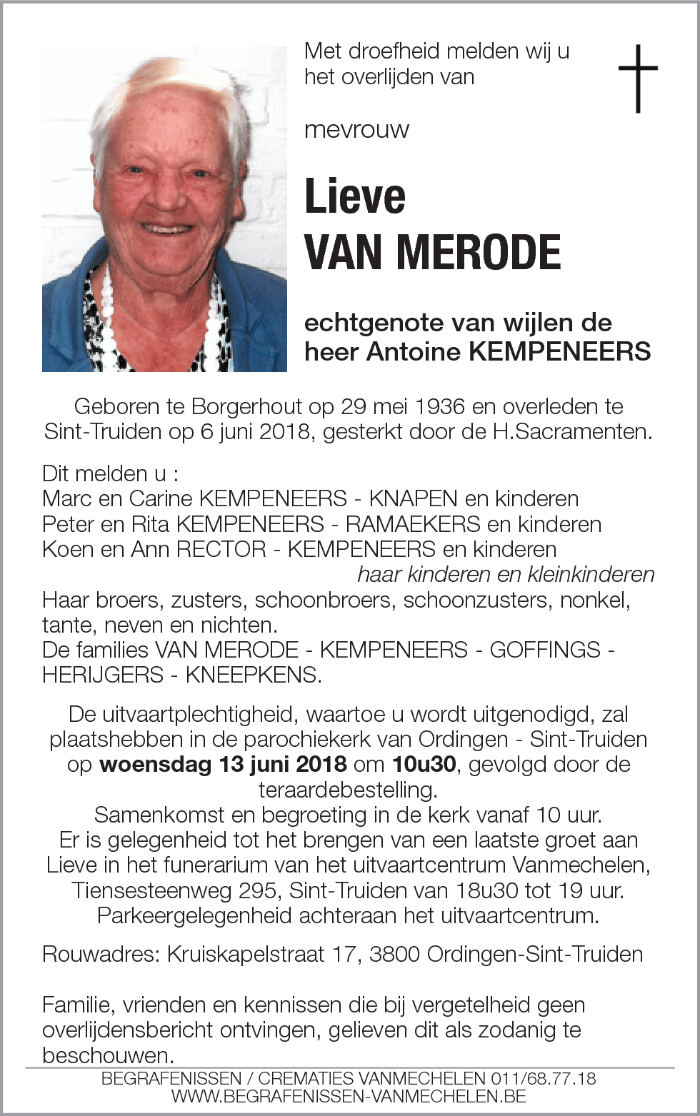 Lieve Van Merode