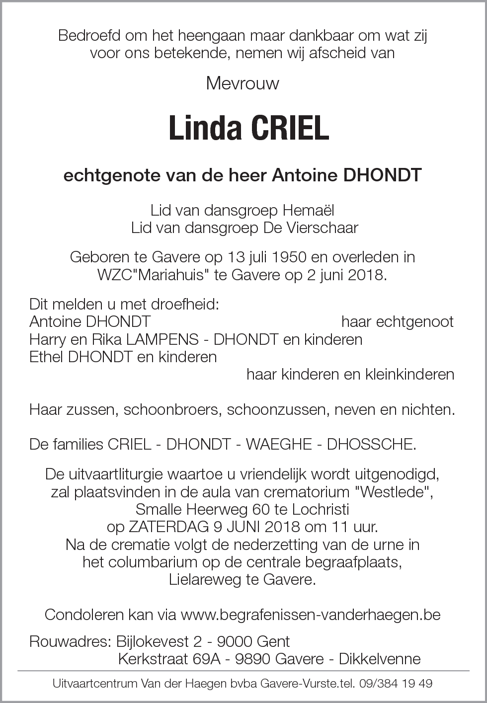 Linda Criel