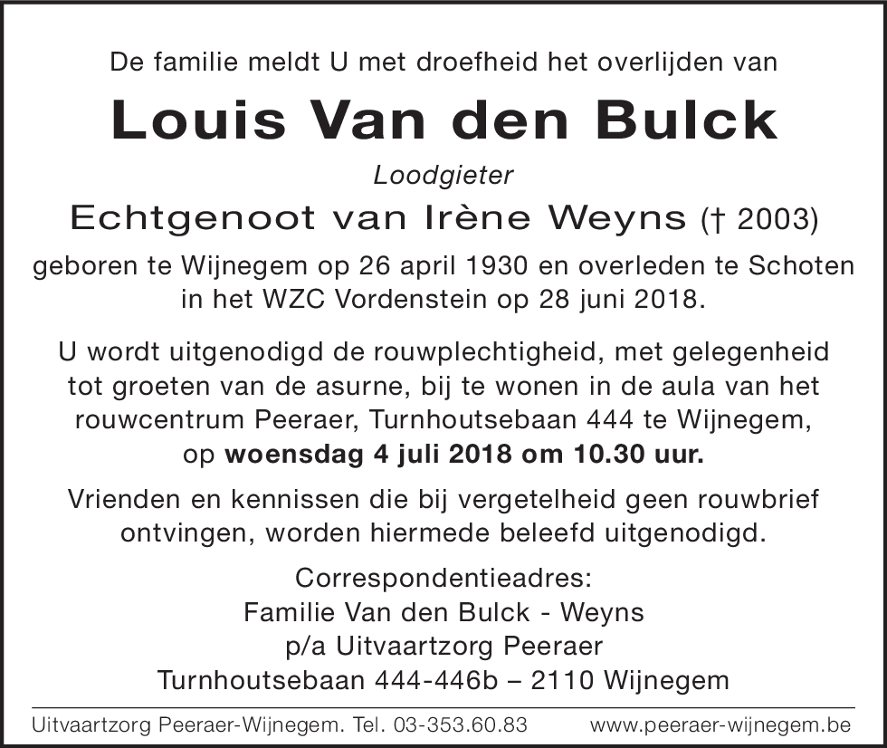 Louis Van den Bulck
