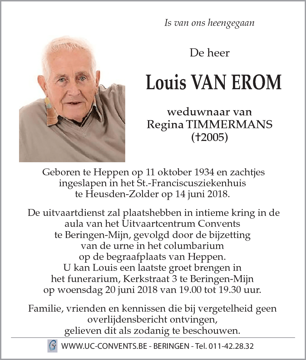 Louis Van Erom