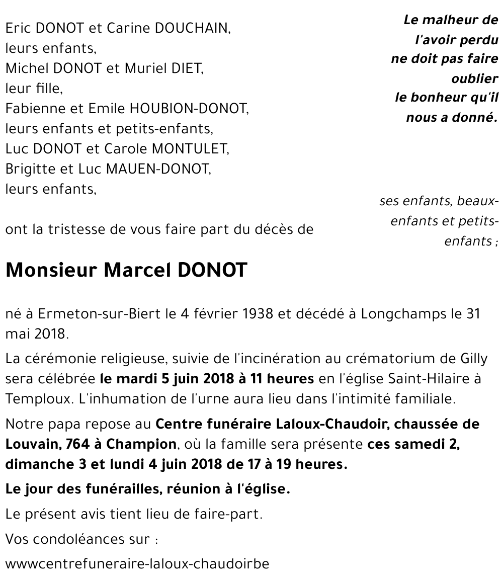 Marcel DONOT