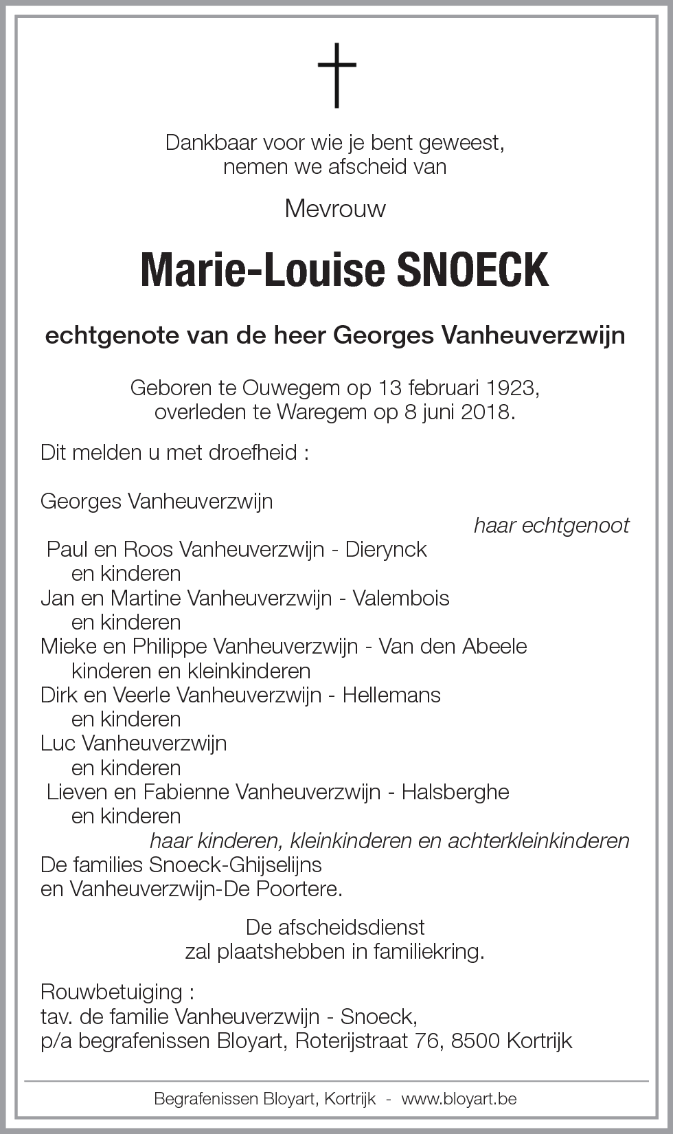 Marie-Louise Snoeck