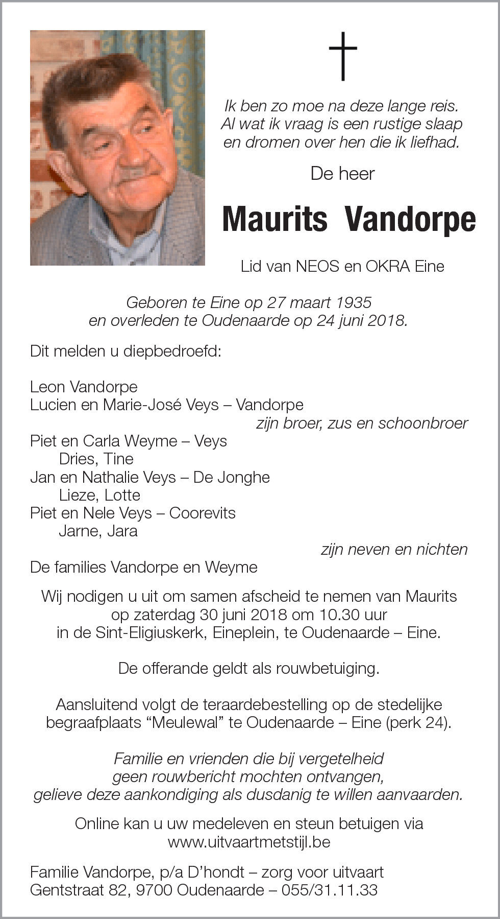 Maurits Vandorpe