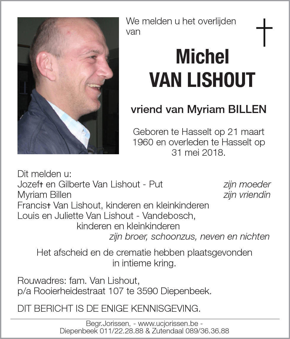 Michel Van Lishout