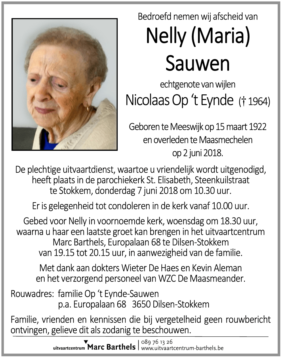Nelly Sauwen