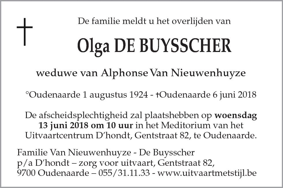 Olga De Buysscher