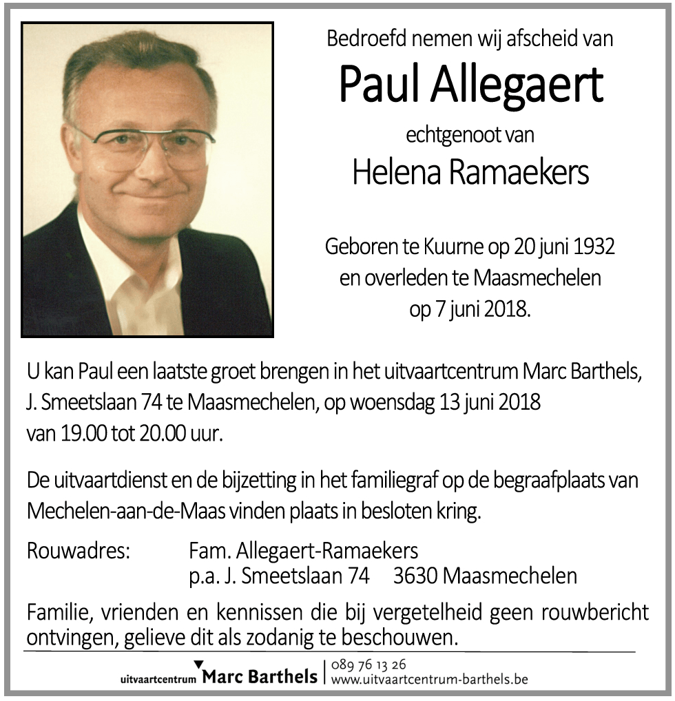 Paul Allegaert