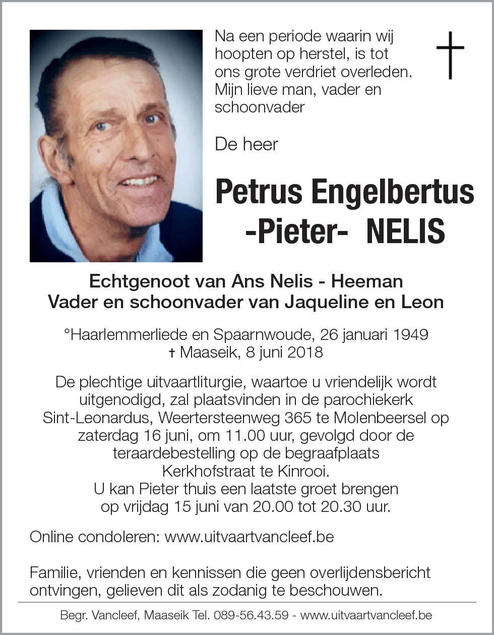 Petrus Engelbertus Nelis