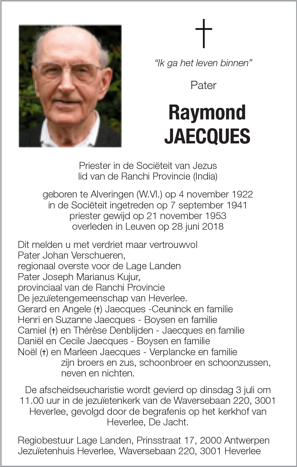 Raymond Jaecques