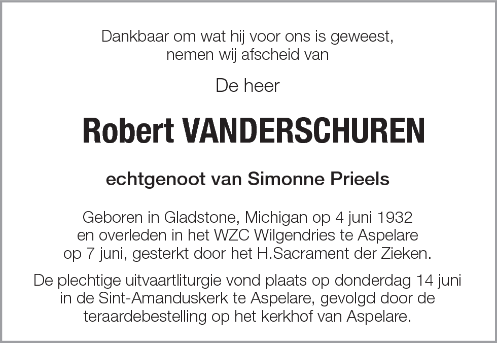 Robert Vanderschuren