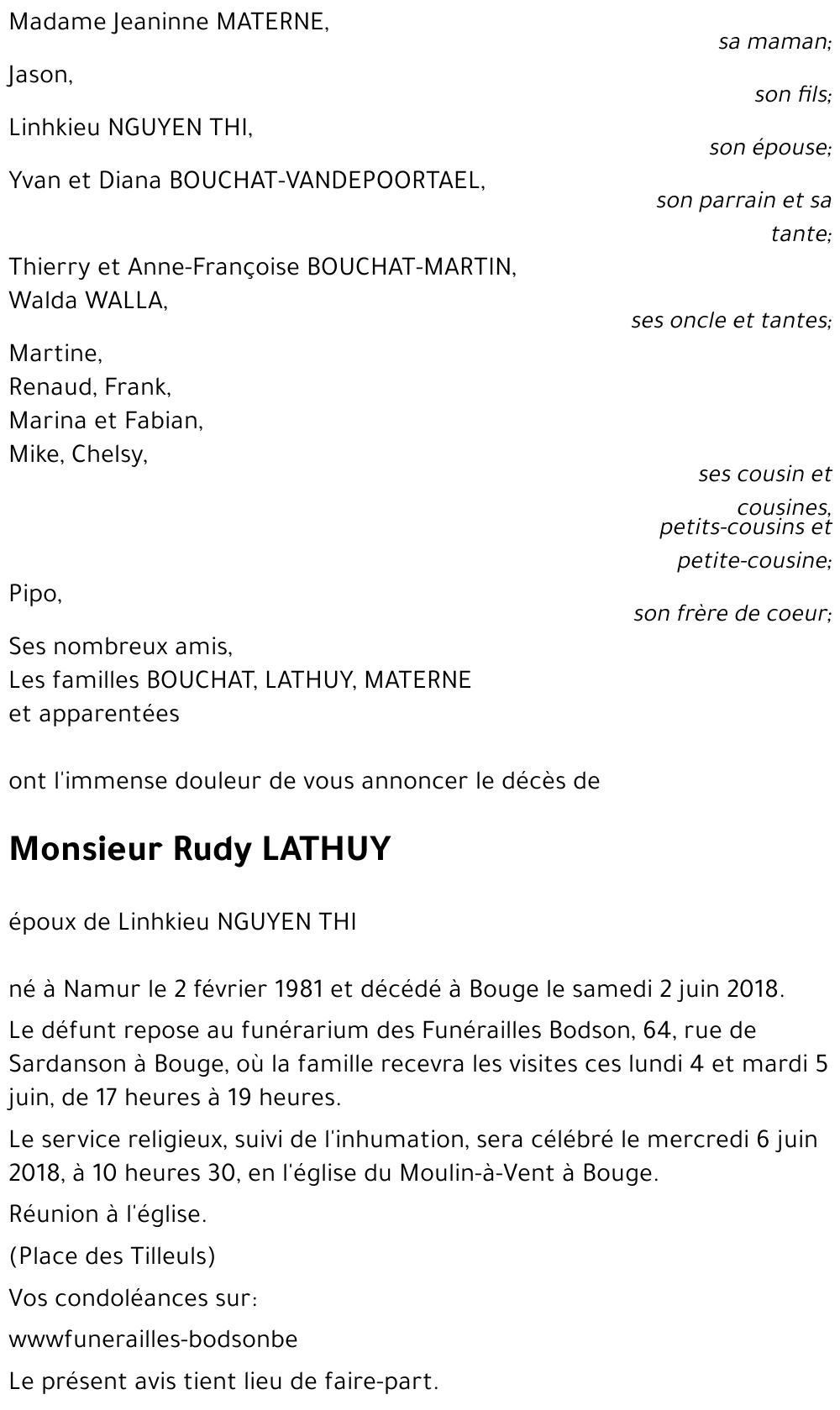 Rudy LATHUY