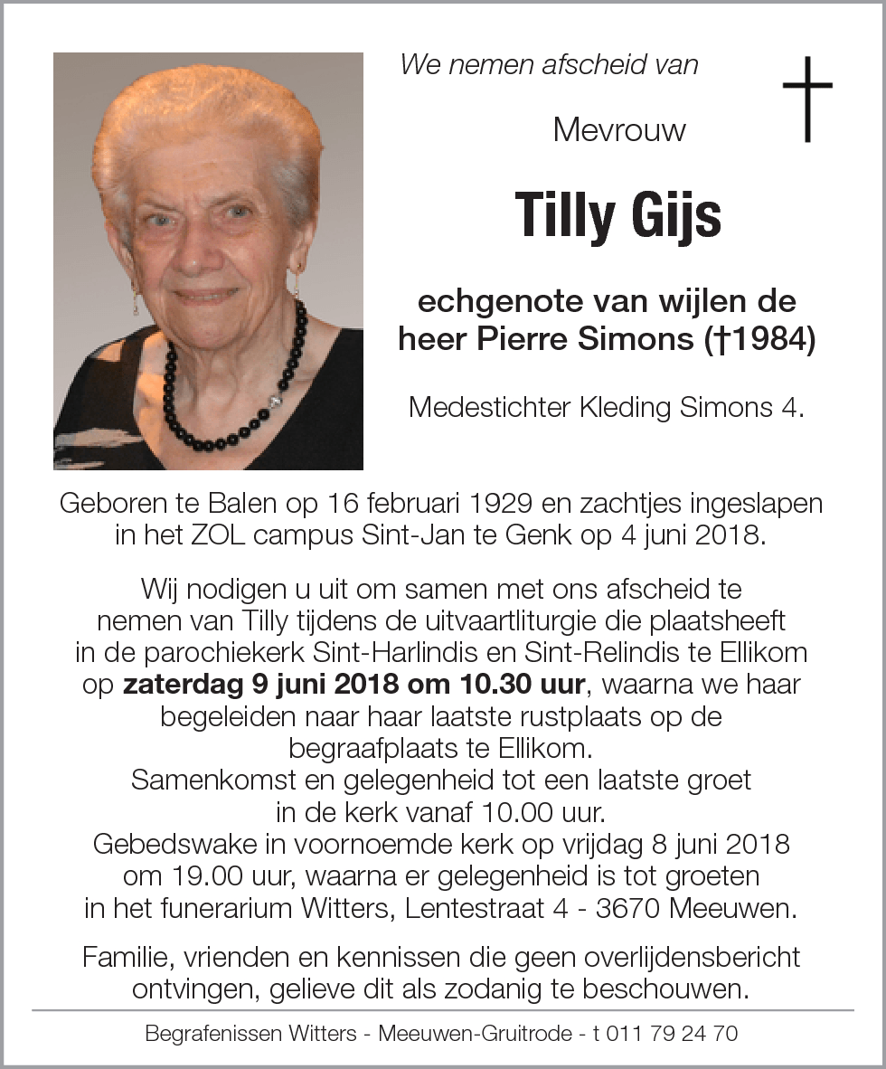 Tilly Gijs