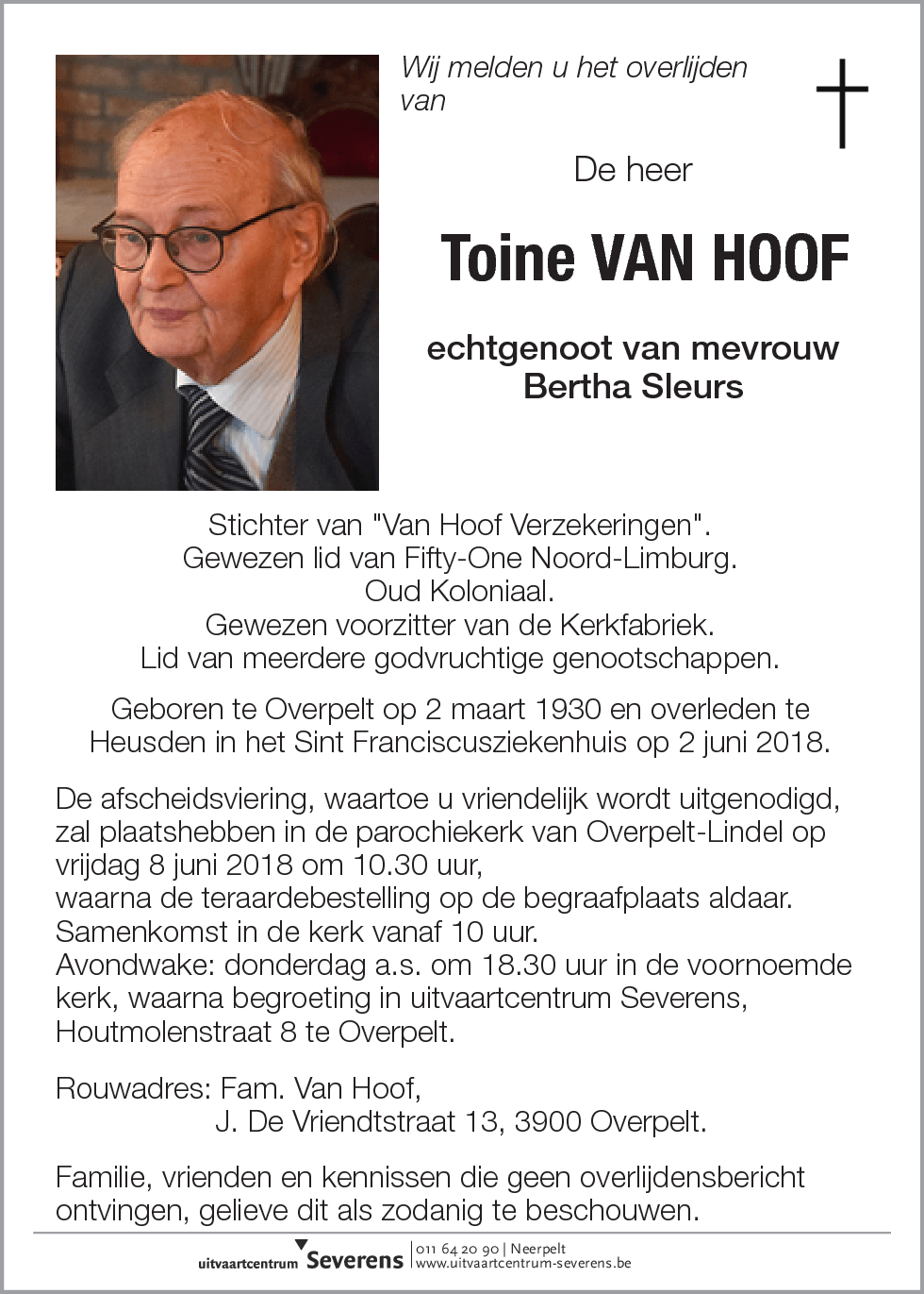 Toine Van Hoof