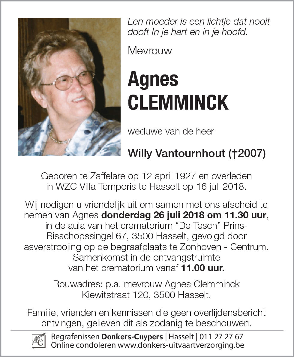 Agnes Clemminck