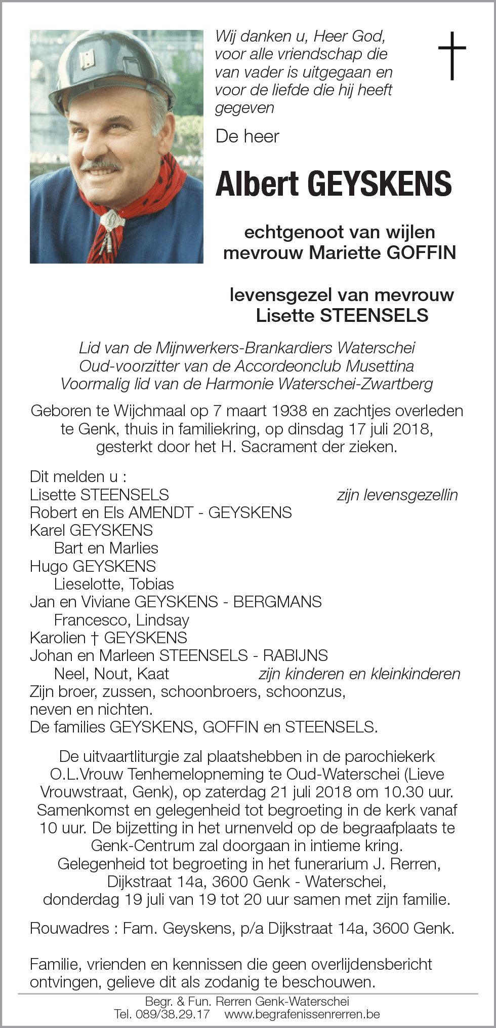 Albert GEYSKENS