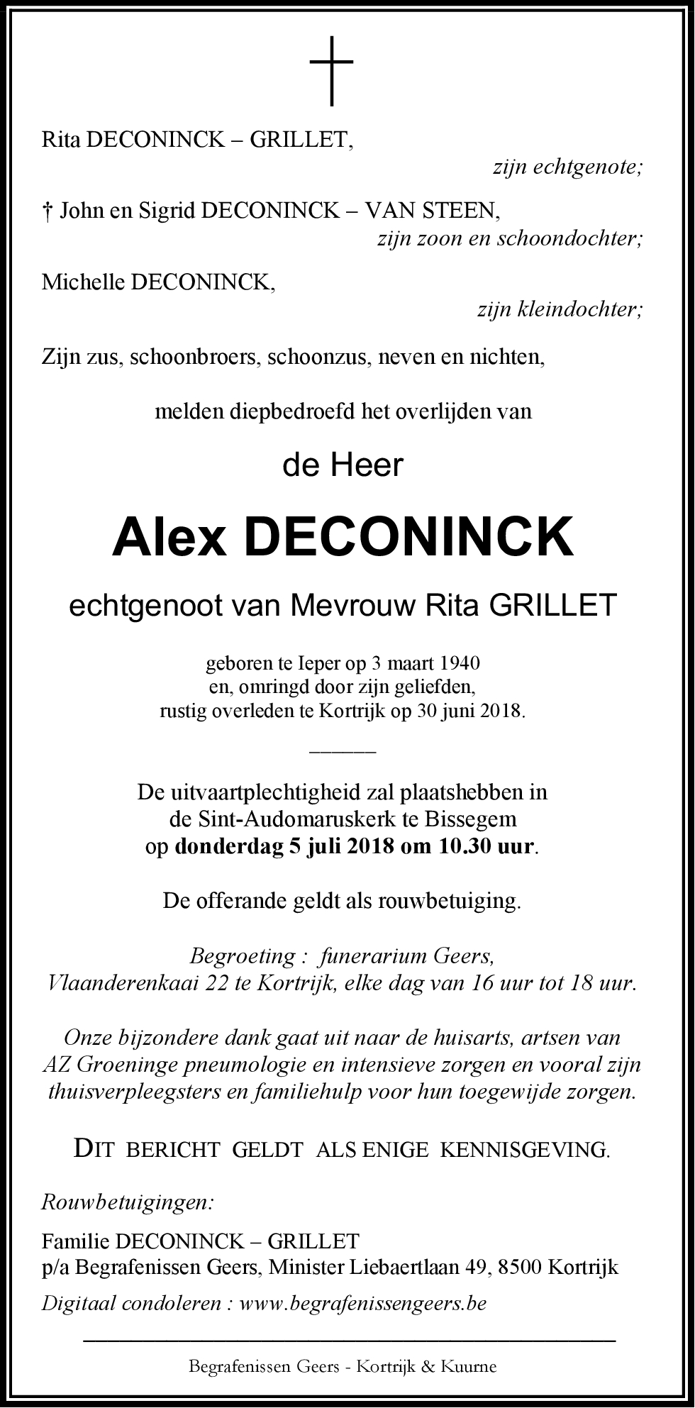 Alex DECONINCK