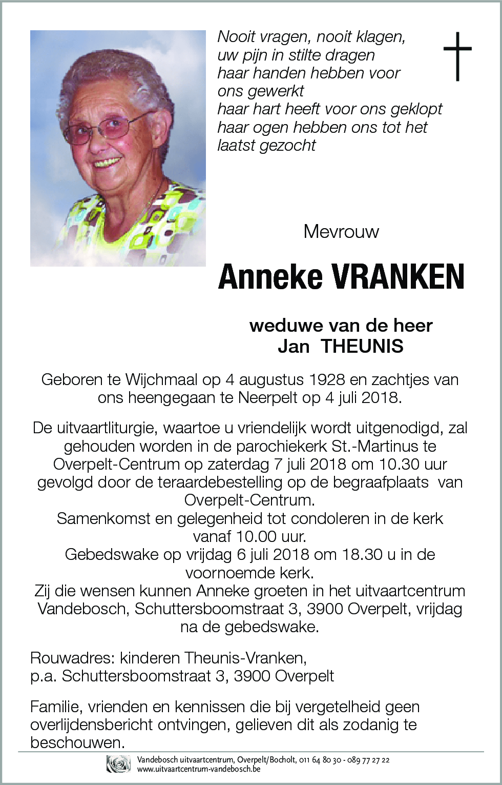 Anneke VRANKEN