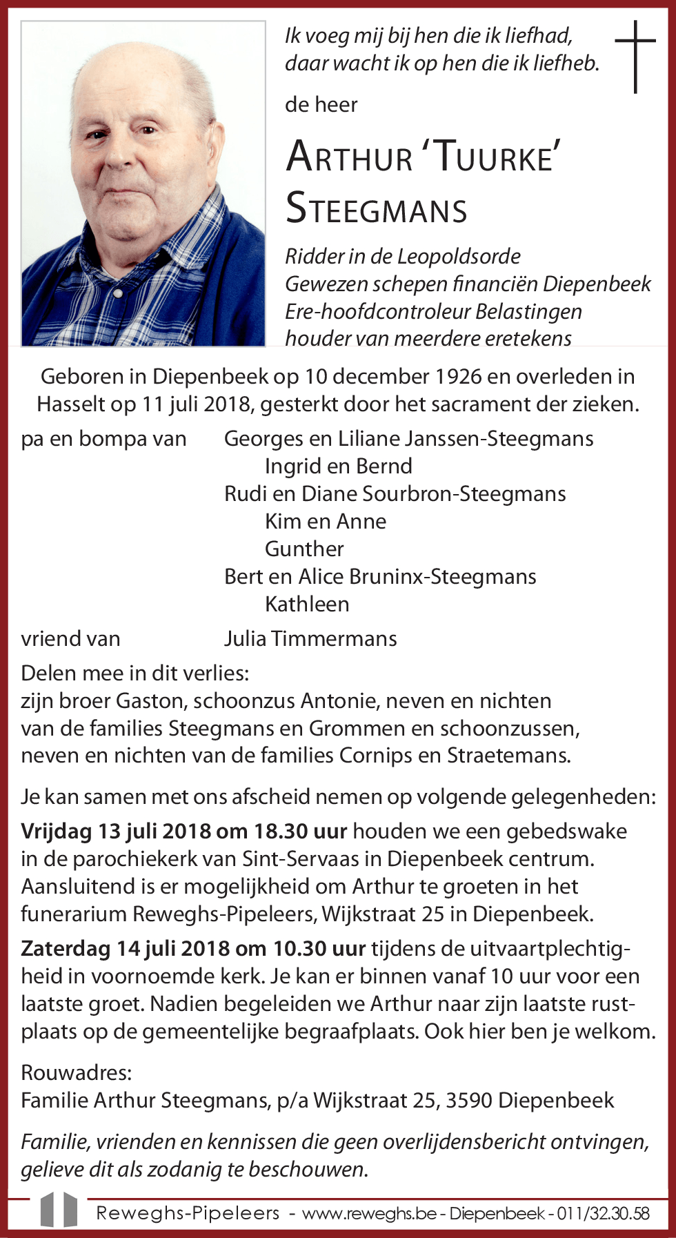 Arthur 'Tuurke' Steegmans