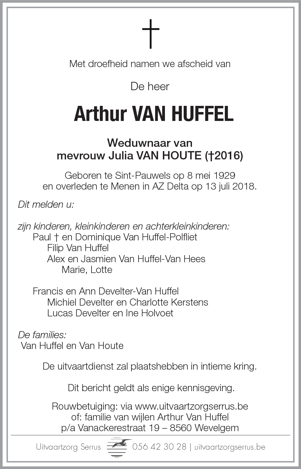 Arthur Van Huffel