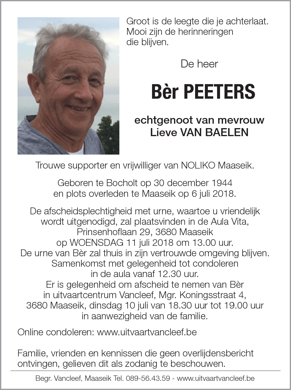 Bèr Peeters