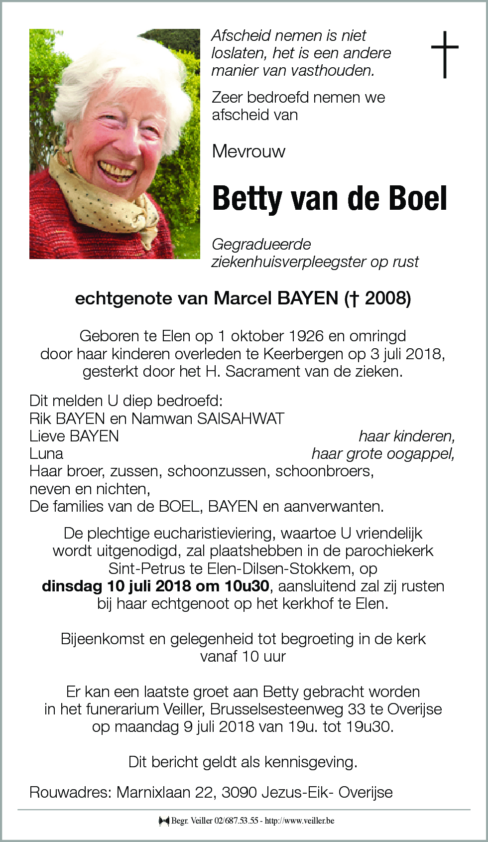 Betty van de Boel