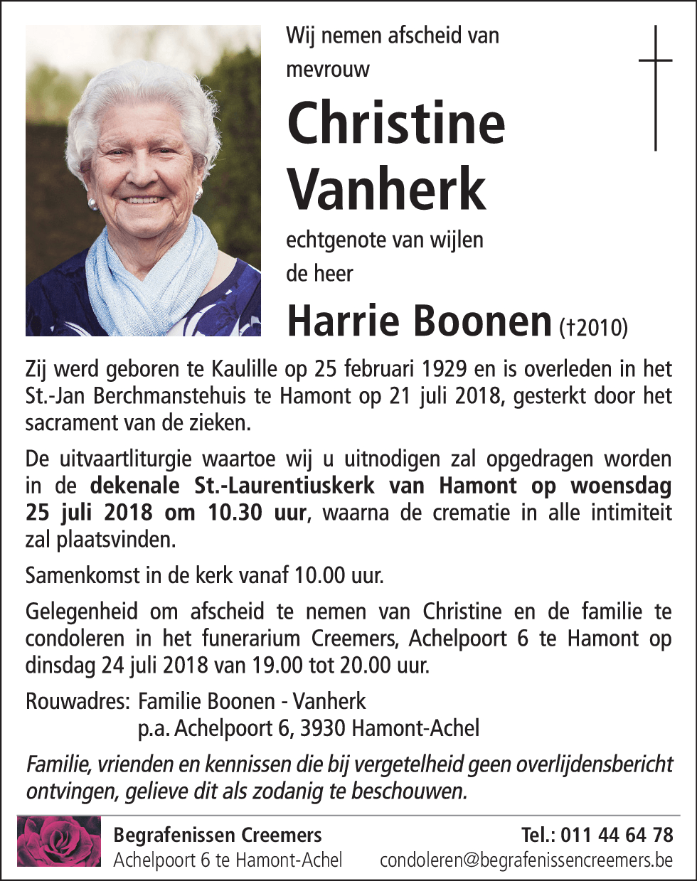 Christine Vanherk