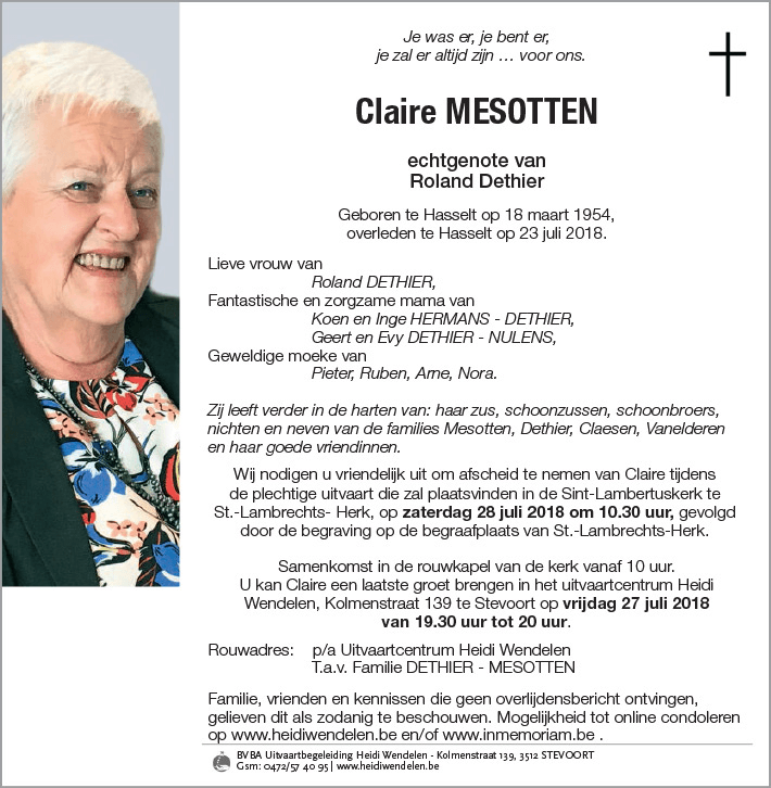 Claire Mesotten