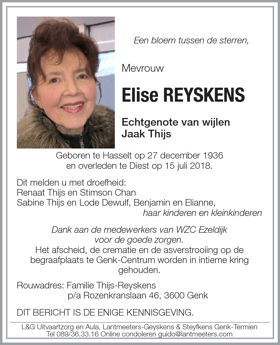 Elise REYSKENS