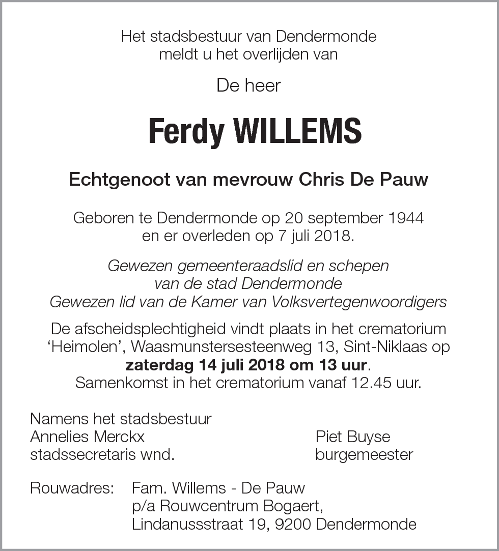 Ferdy Willems