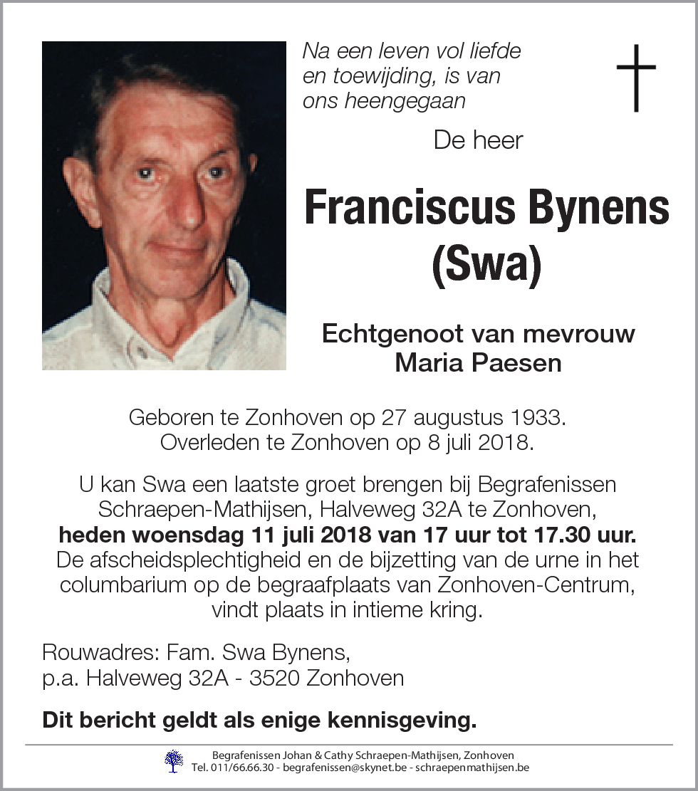 Franciscus Bynens