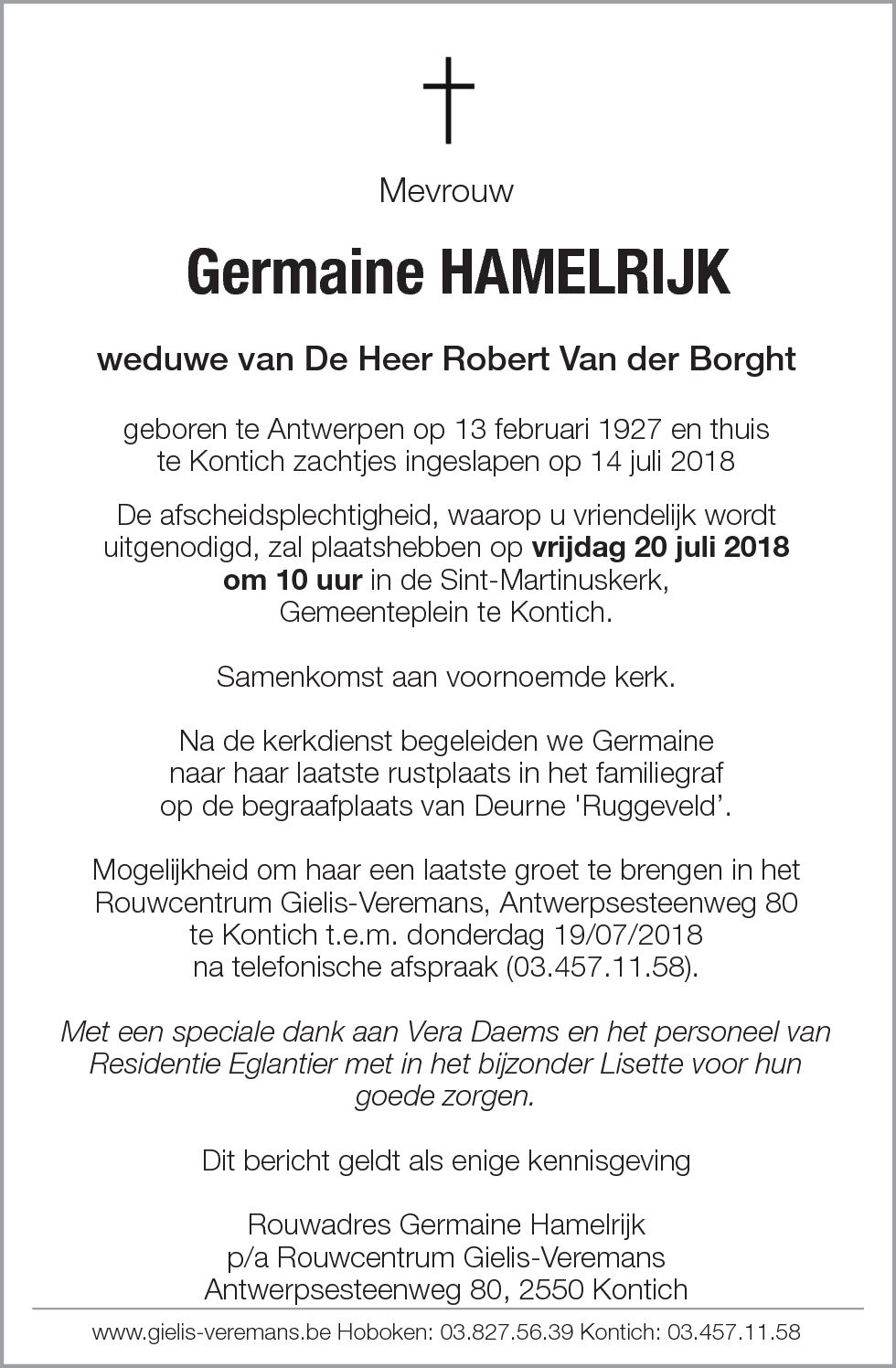 Germaine Hamelrijk