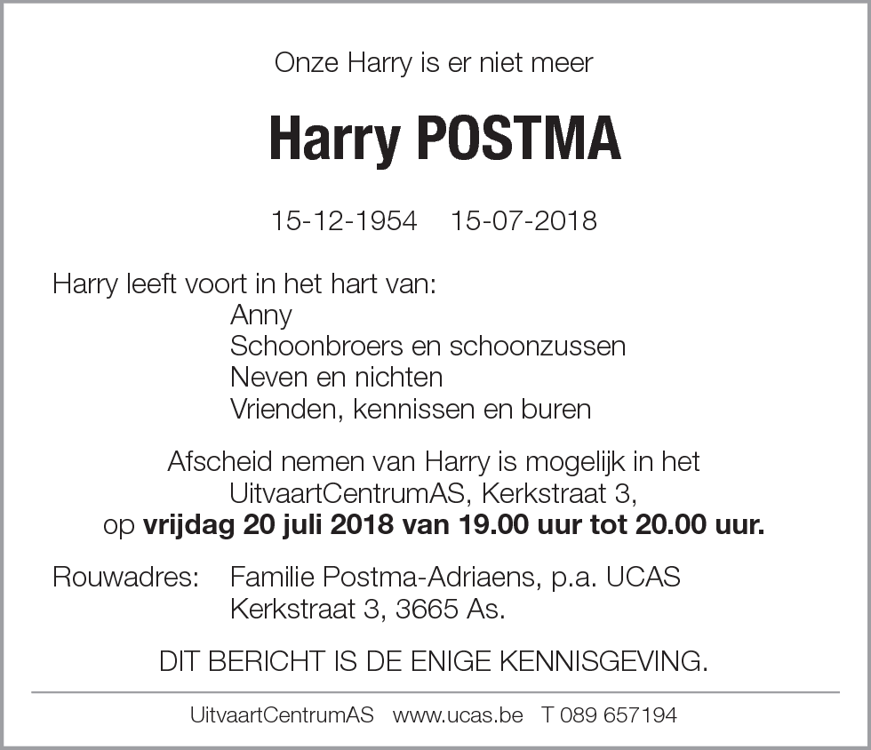 Harry Postma