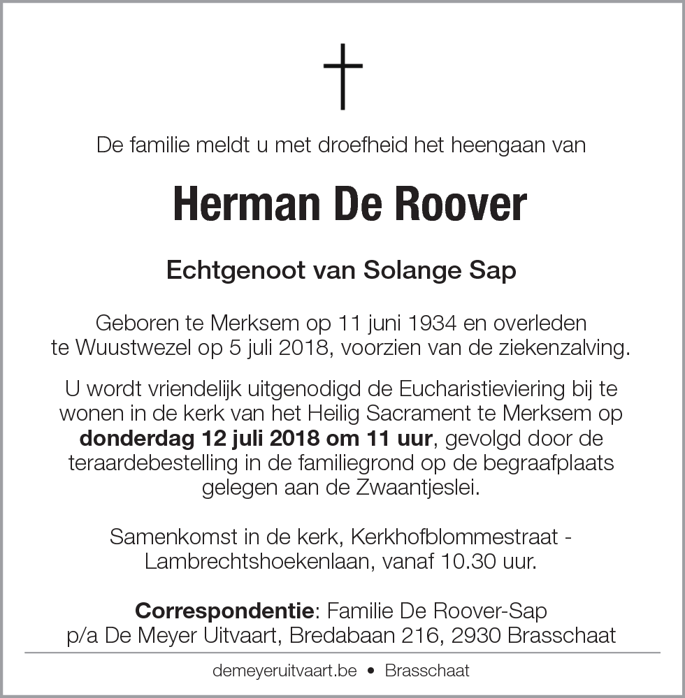 Herman De Roover