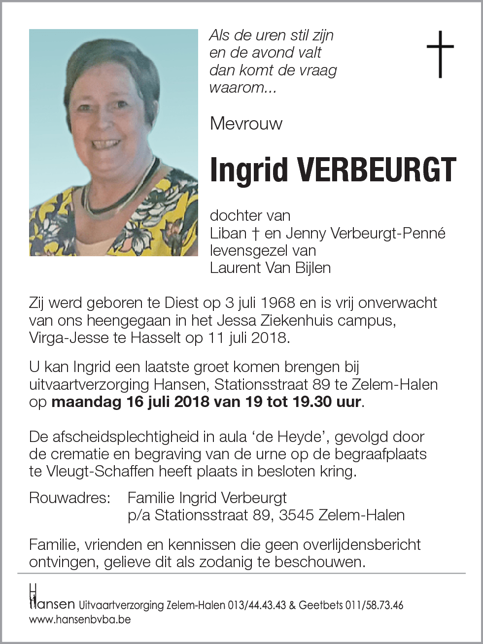 Ingrid VERBEURGT