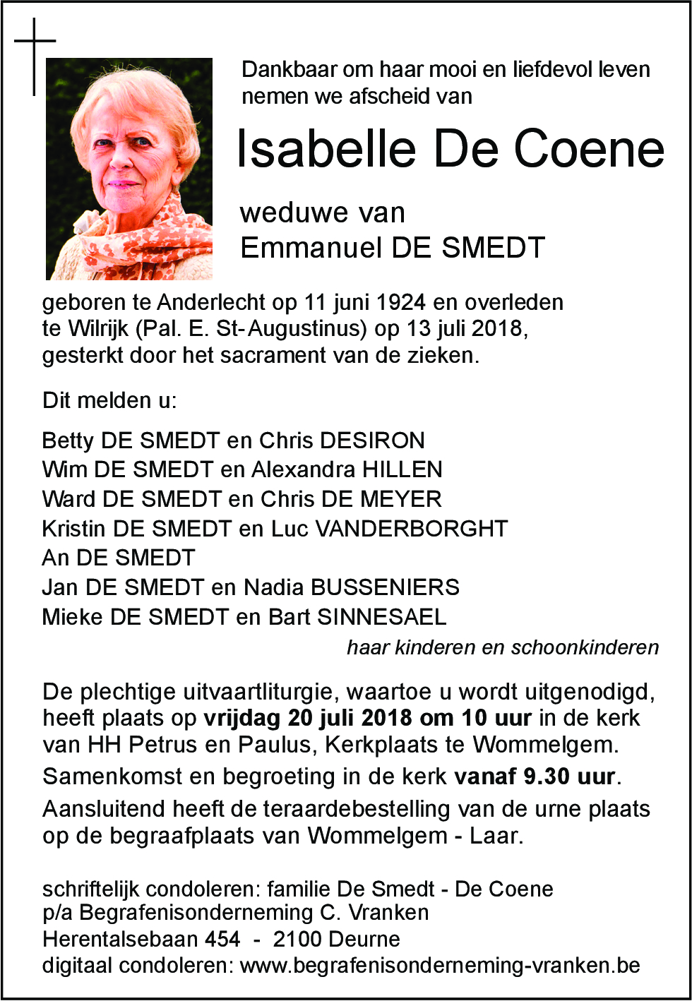Isabelle De Coene