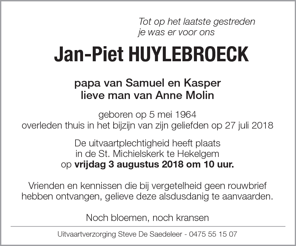 Jan Piet Huylebroeck