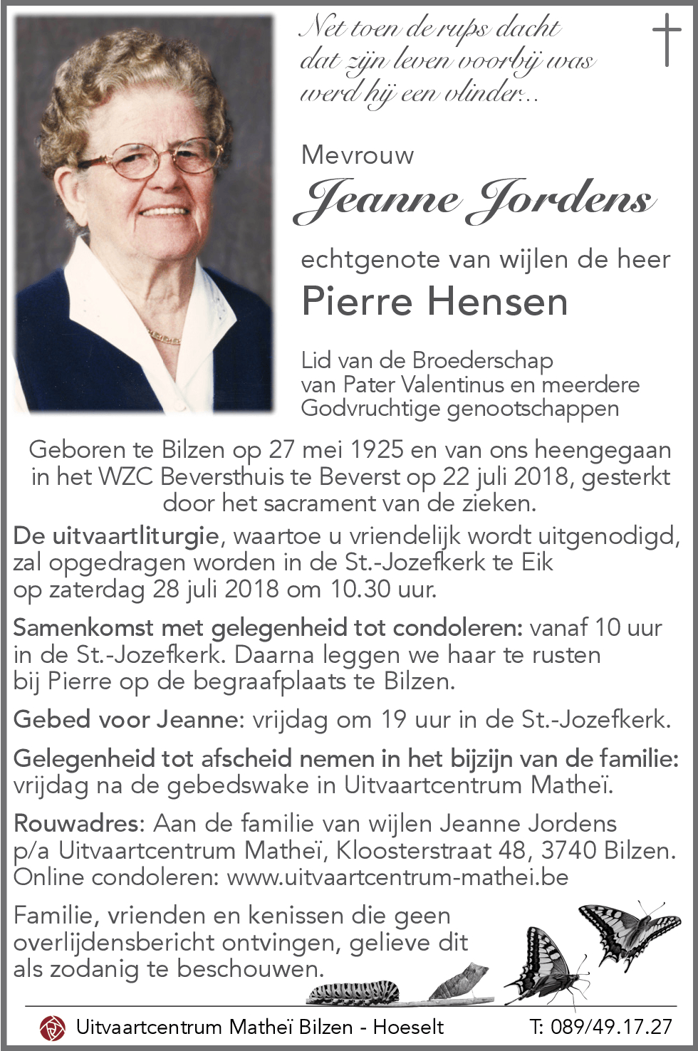 JEANNE JORDENS