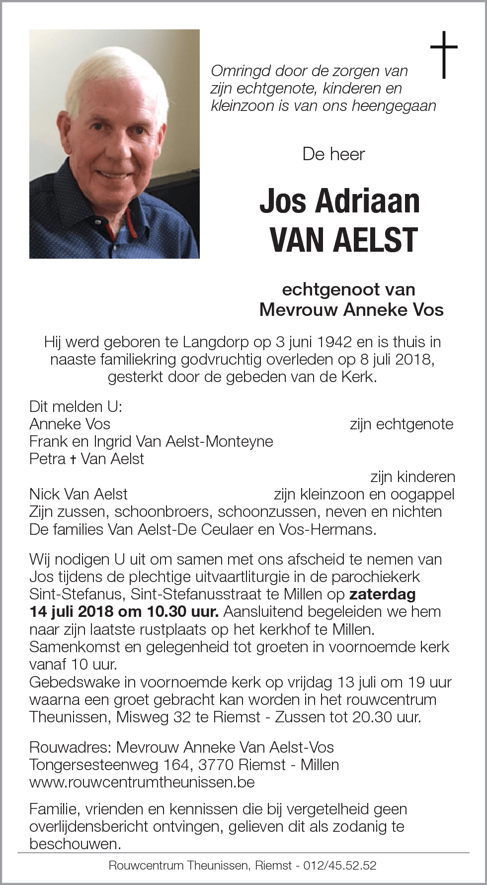 Jos Adriaan Van Aelst