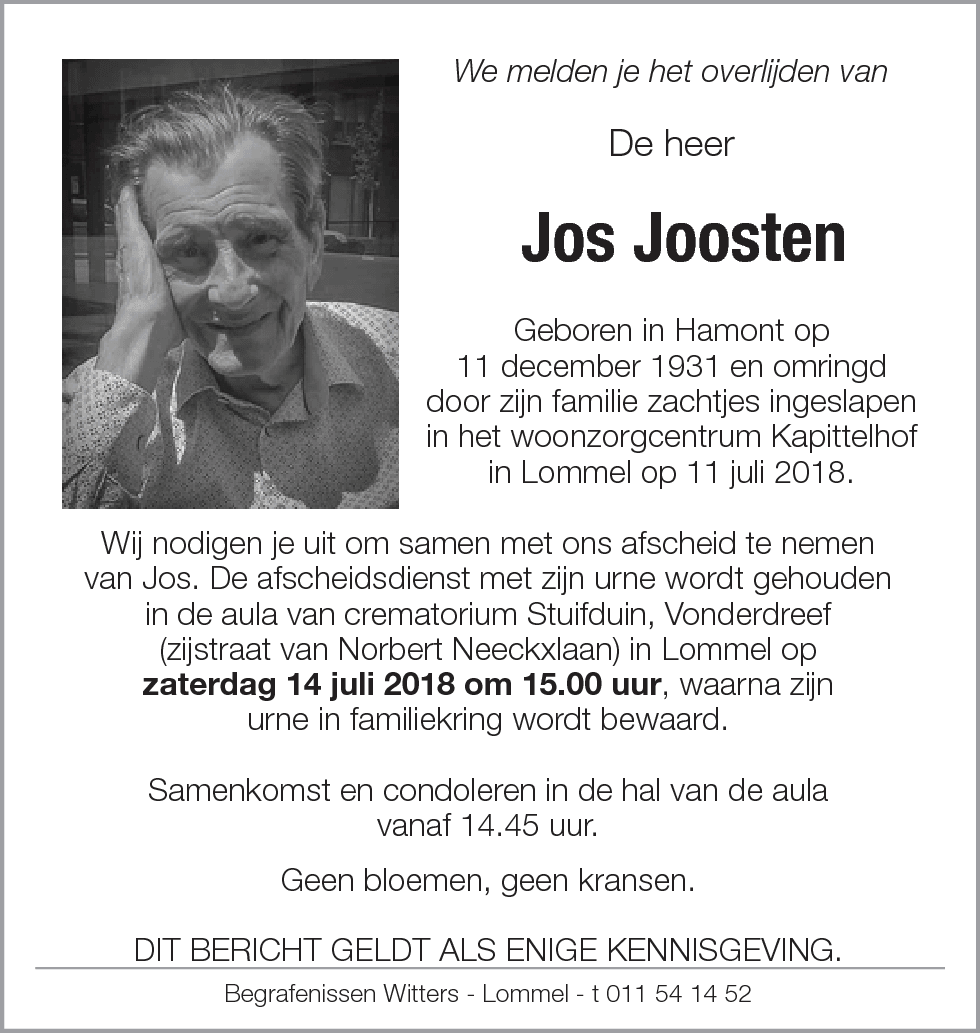 Jos Joosten