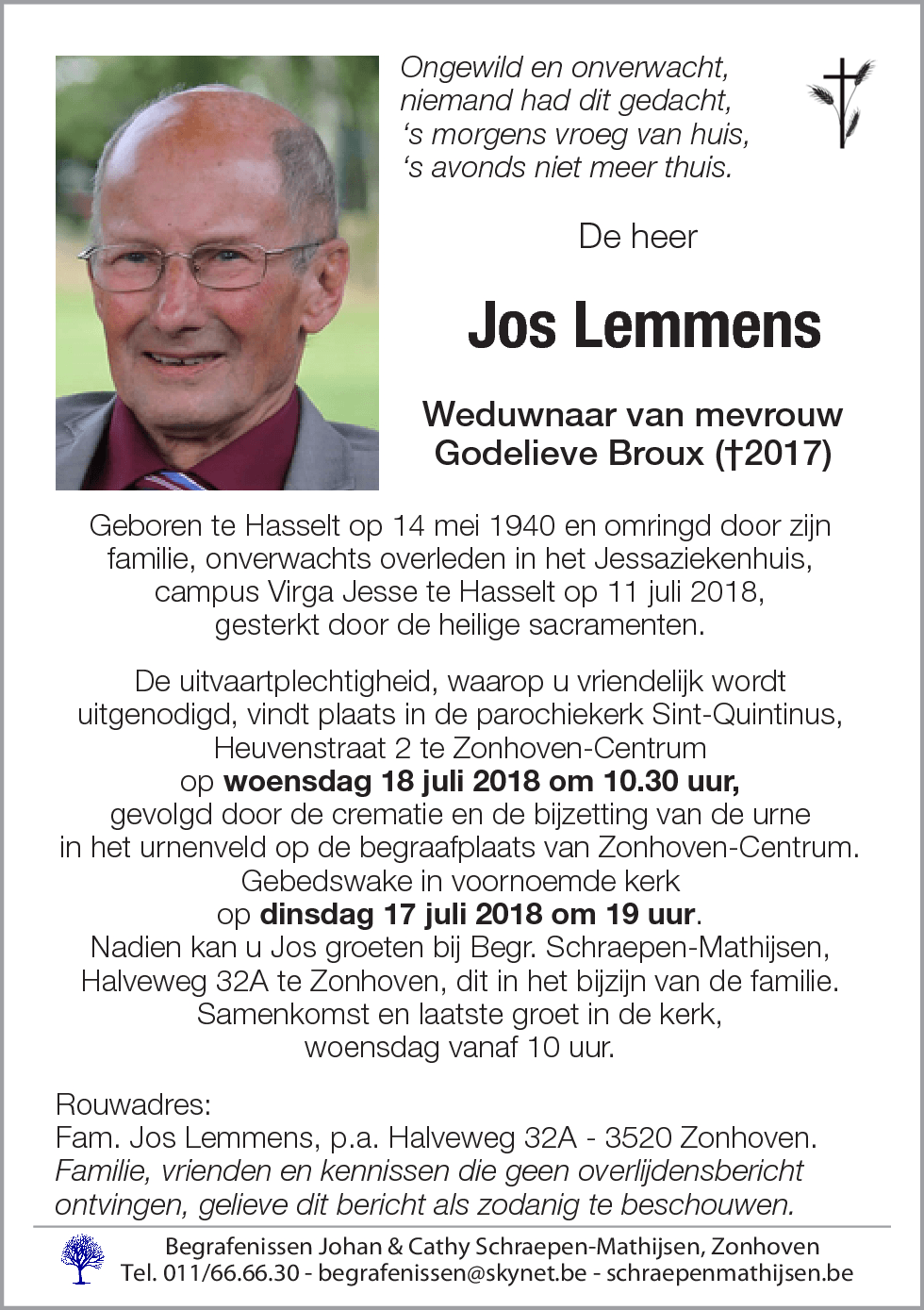 Jos Lemmens