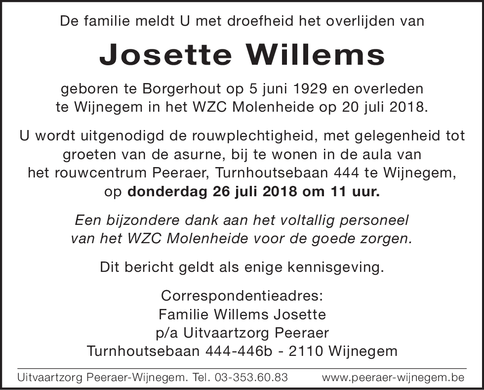 Josette Willems