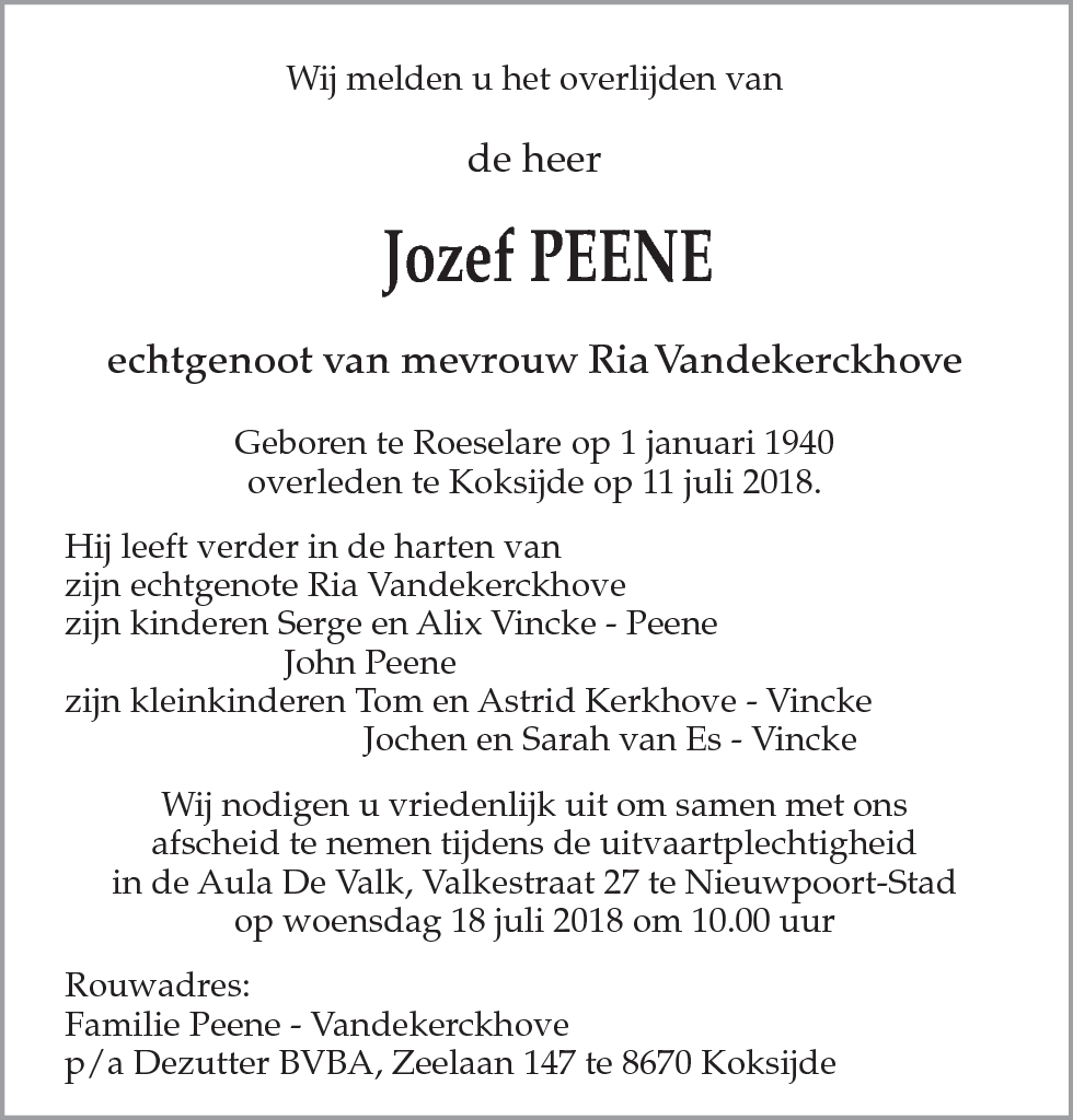 Jozef Peene