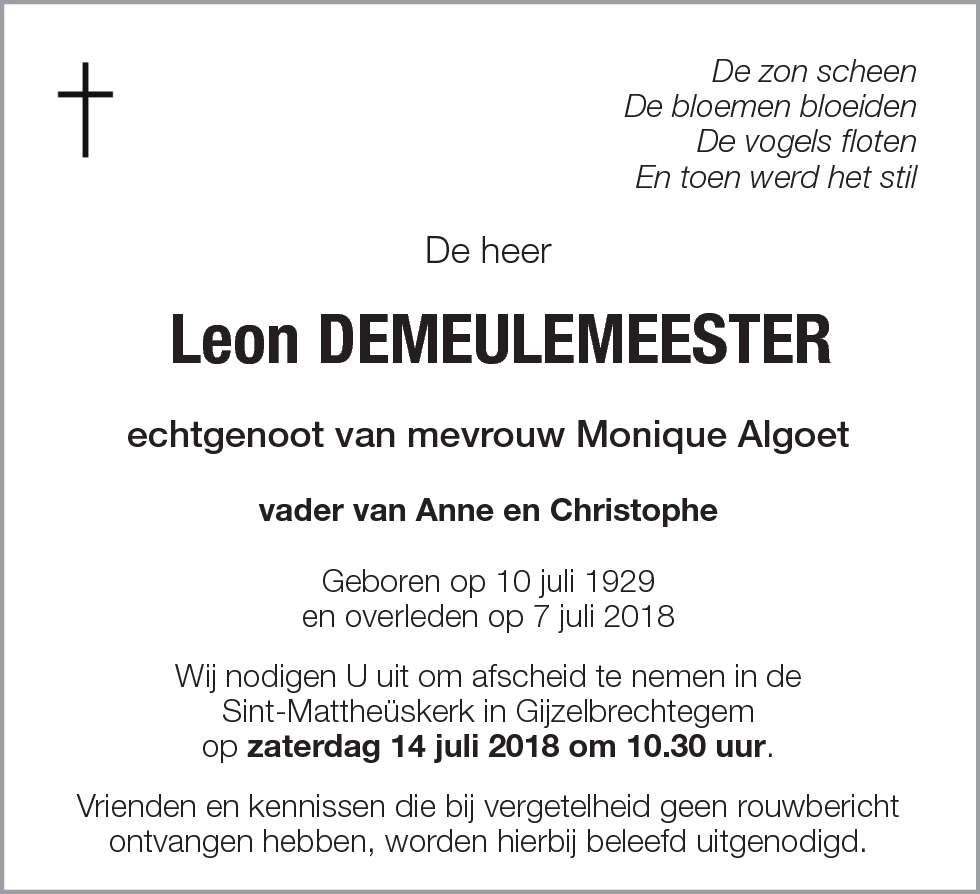 Leon Demeulemeester