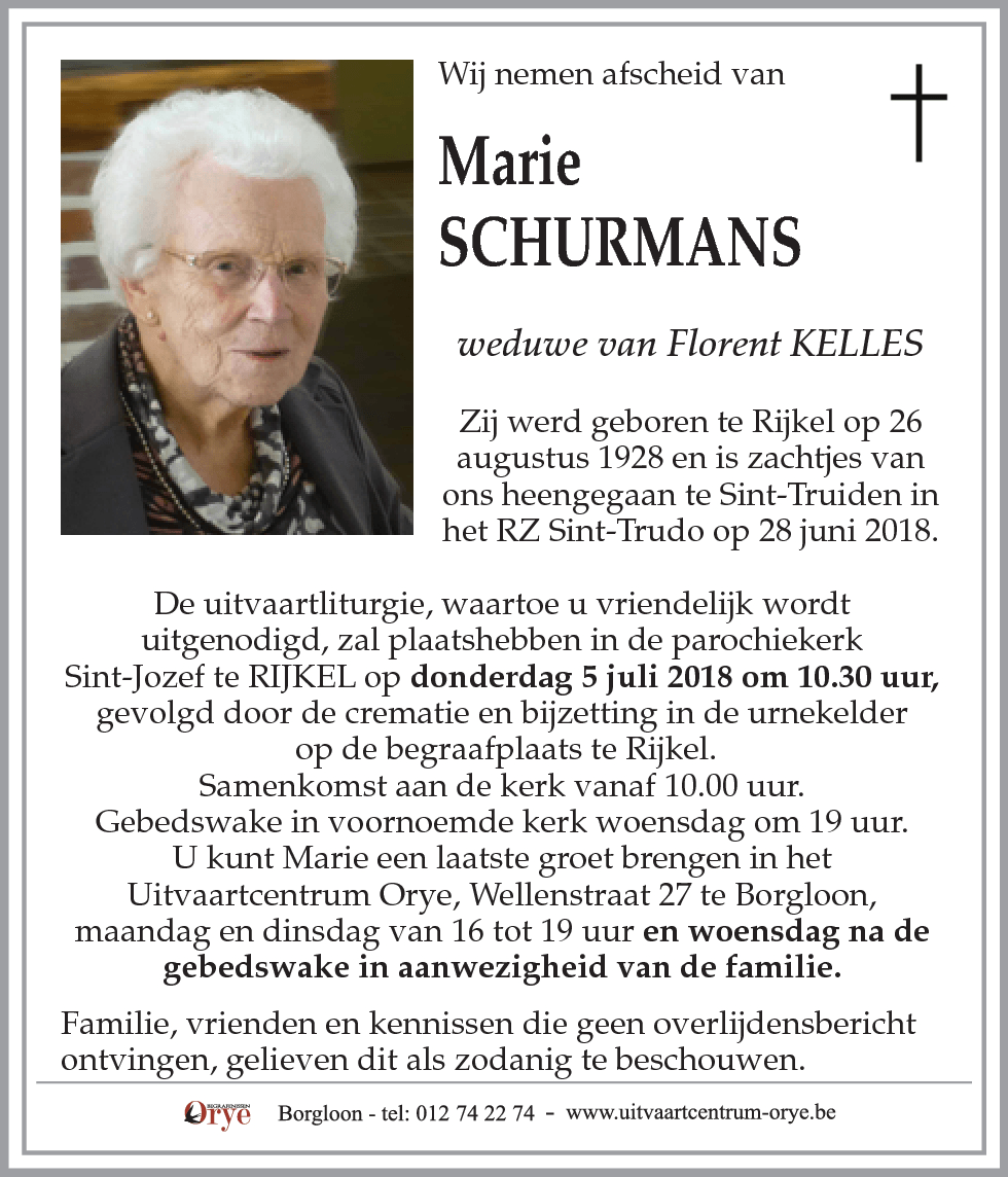 Marie Schurmans