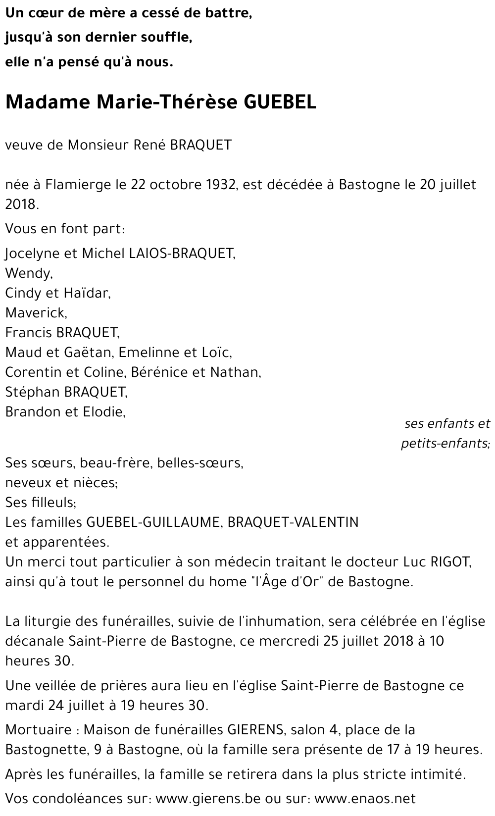 Marie-Thérèse GUEBEL