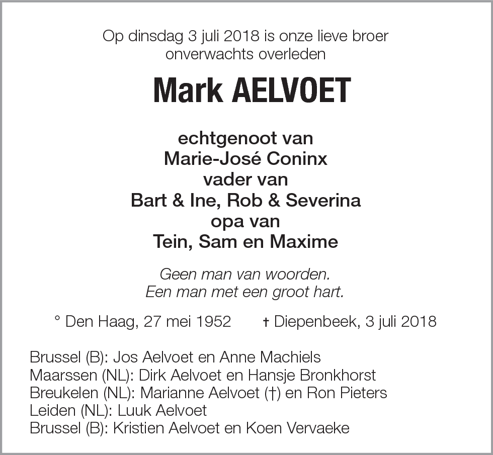 Mark Aelvoet