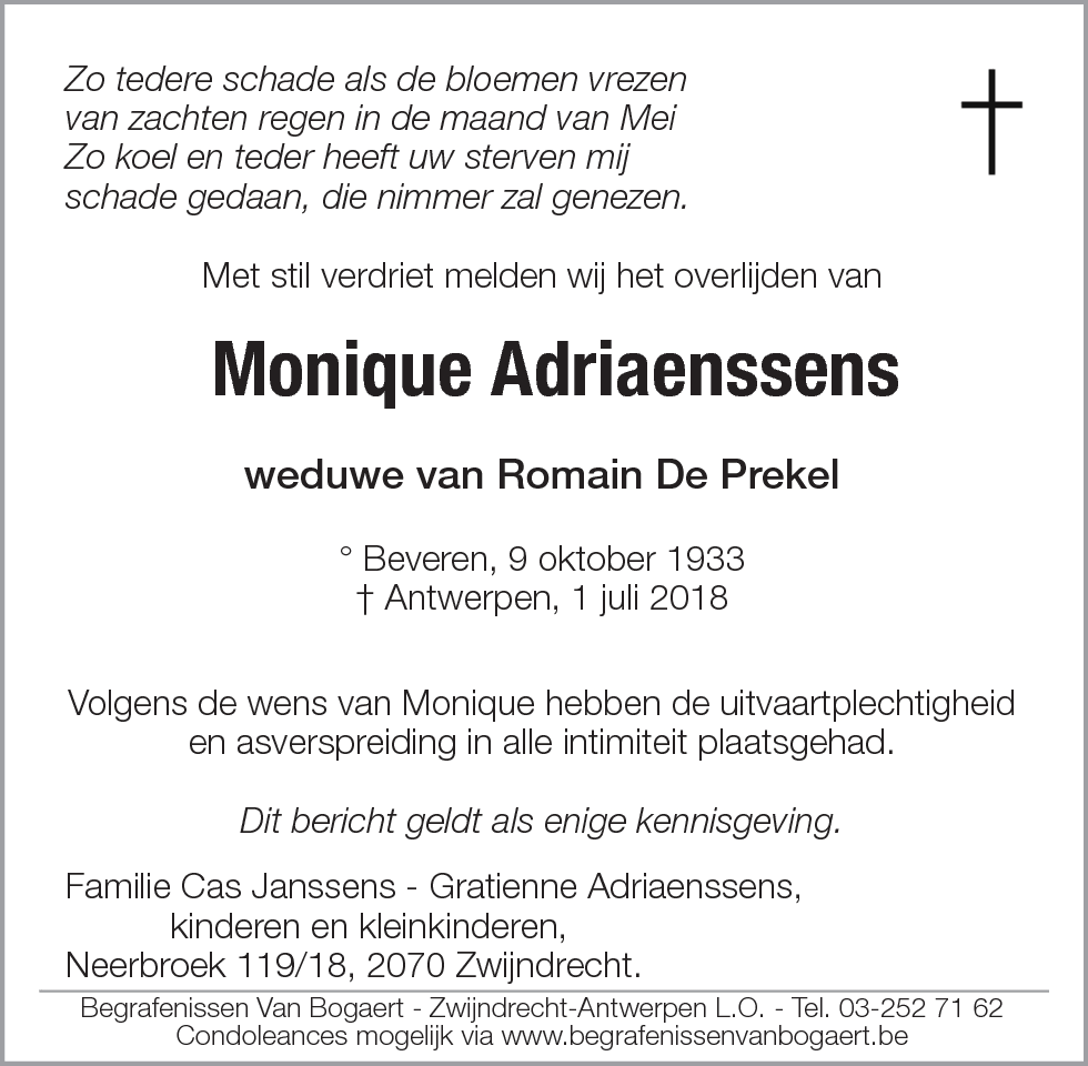 Monique Adriaenssens