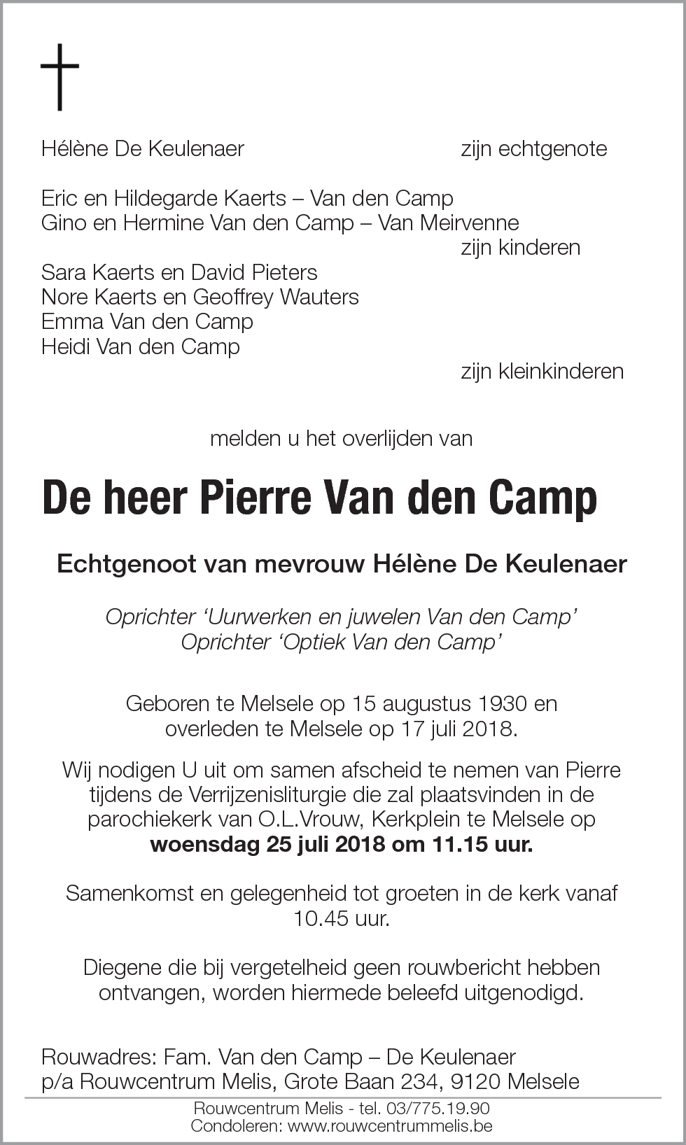 Pierre Van den Camp