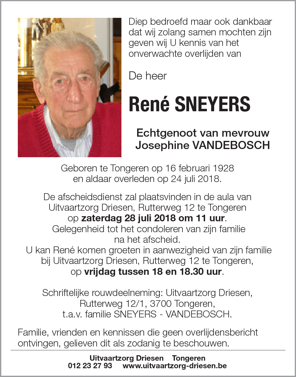René Sneyers