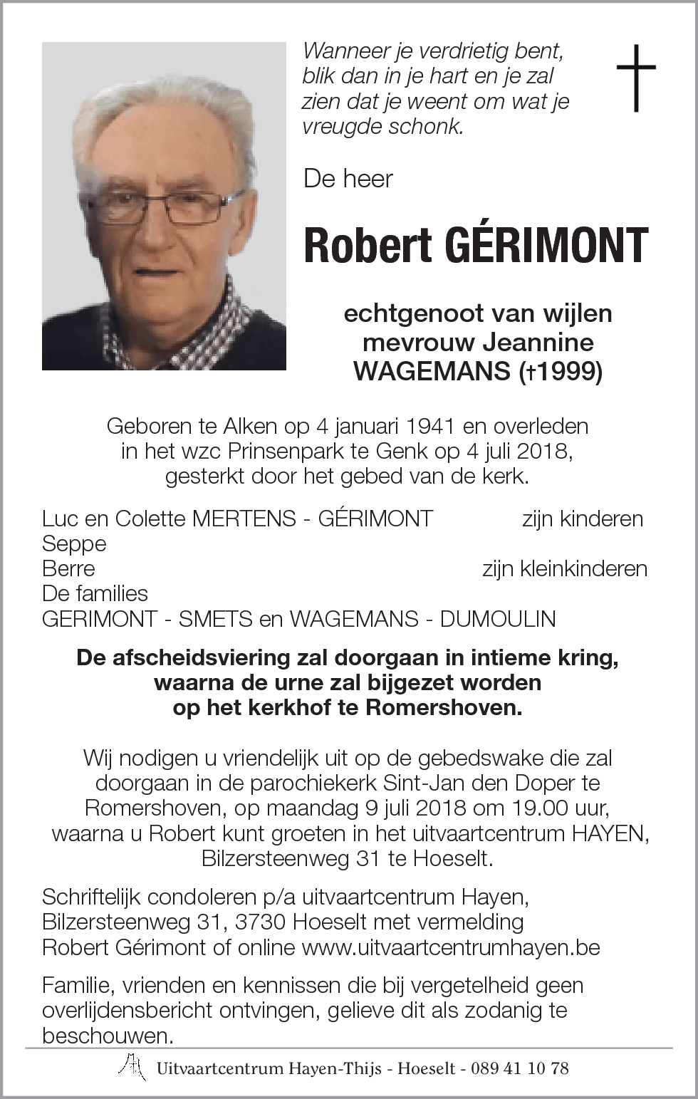 Robert GÉRIMONT
